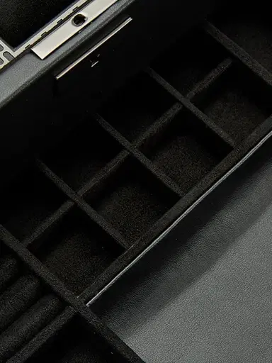 Wolf Axis 10-Watch Storage Box With Drawer | Thumbnail 6 Wolf Axis 10-Watch Storage Box With Drawer | Thumbnail 6
