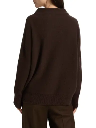 Vince Women's Funnelneck Cashmere Sweater | Thumbnail 5 Vince Women's Funnelneck Cashmere Sweater | Thumbnail 5