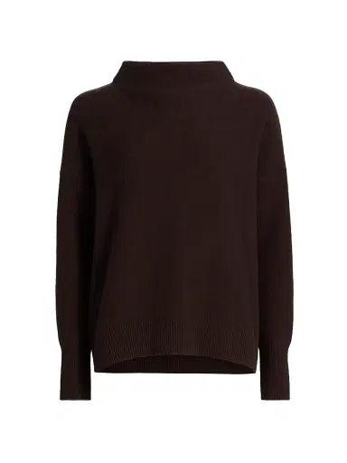 Vince Women's Funnelneck Cashmere Sweater | Thumbnail 1 Vince Women's Funnelneck Cashmere Sweater | Thumbnail 1