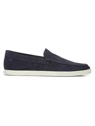 Vince Men's Sonoma Suede Slip-On Shoes - Coastal | Thumbnail 1 Vince Men's Sonoma Suede Slip-On Shoes - Coastal | Thumbnail 1