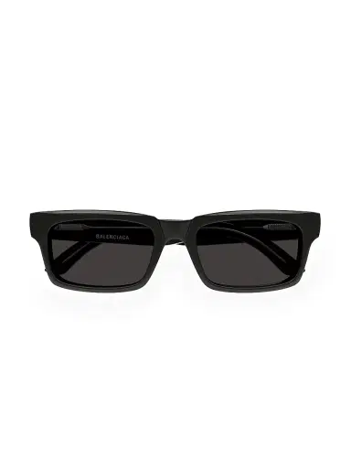 Balenciaga Men's Weekend 55MM Rectangular Sunglasses - Grey Dark Grey | Thumbnail 1 Balenciaga Men's Weekend 55MM Rectangular Sunglasses - Grey Dark Grey | Thumbnail 1