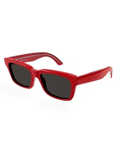 Balenciaga Men's Weekend BB0346S 55MM Square Sunglasses - Red Dark Grey | Thumbnail 1 Balenciaga Men's Weekend BB0346S 55MM Square Sunglasses - Red Dark Grey | Thumbnail 1