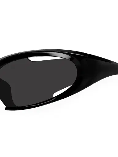 Balenciaga Men's Dynamo 78MM Geometric Sunglasses - Black Dark Grey | Thumbnail 3 Balenciaga Men's Dynamo 78MM Geometric Sunglasses - Black Dark Grey | Thumbnail 3