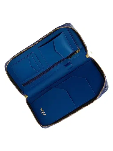 Wolf Signature Travel Case - Blue | Thumbnail 5 Wolf Signature Travel Case - Blue | Thumbnail 5