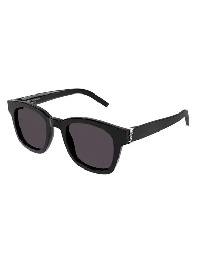 Saint Laurent Men's Monogram Hinge 49MM Square Sunglasses | Thumbnail 1 Saint Laurent Men's Monogram Hinge 49MM Square Sunglasses | Thumbnail 1