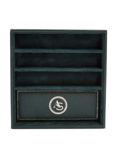 Wolf Analog Shift Vintage Strap Changing Tray - Green | Thumbnail 4 Wolf Analog Shift Vintage Strap Changing Tray - Green | Thumbnail 4