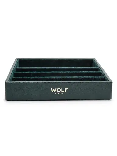 Wolf Analog Shift Vintage Strap Changing Tray - Green | Thumbnail 1 Wolf Analog Shift Vintage Strap Changing Tray - Green | Thumbnail 1