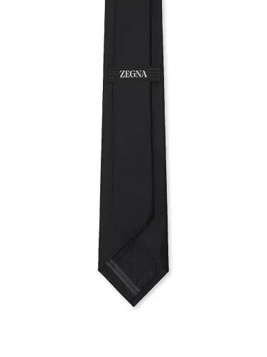 Zegna Men's Silk Tie | Thumbnail 3 Zegna Men's Silk Tie | Thumbnail 3