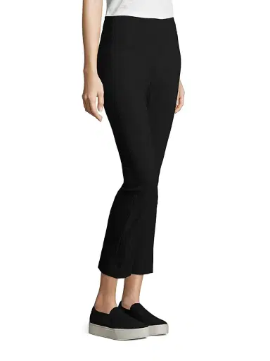 Vince Women's Bobbi Stitch-Front Seamed Mid-Rise Leggings | Thumbnail 4 Vince Women's Bobbi Stitch-Front Seamed Mid-Rise Leggings | Thumbnail 4