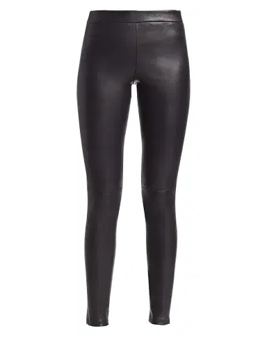 Theory Women's Adbelle Leather Leggings | Thumbnail 6 Theory Women's Adbelle Leather Leggings | Thumbnail 6
