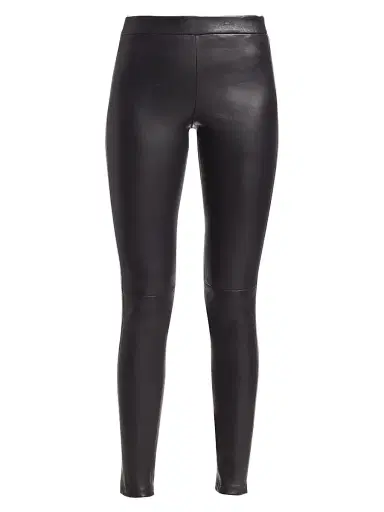 Theory Women's Adbelle Leather Leggings | Thumbnail 1 Theory Women's Adbelle Leather Leggings | Thumbnail 1