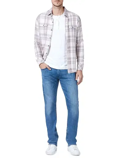 PAIGE Men's Federal Straight-Leg Jeans - Cartwright | Thumbnail 2 PAIGE Men's Federal Straight-Leg Jeans - Cartwright | Thumbnail 2