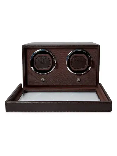 Wolf Cub Double Watch Winder With Cover | Thumbnail 2 Wolf Cub Double Watch Winder With Cover | Thumbnail 2