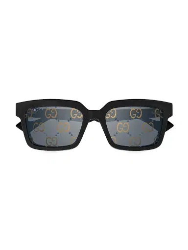 Gucci Men's GG Generation Light GG1543S 54MM Square Sunglasses - Black Grey Pattern | Thumbnail 2 Gucci Men's GG Generation Light GG1543S 54MM Square Sunglasses - Black Grey Pattern | Thumbnail 2