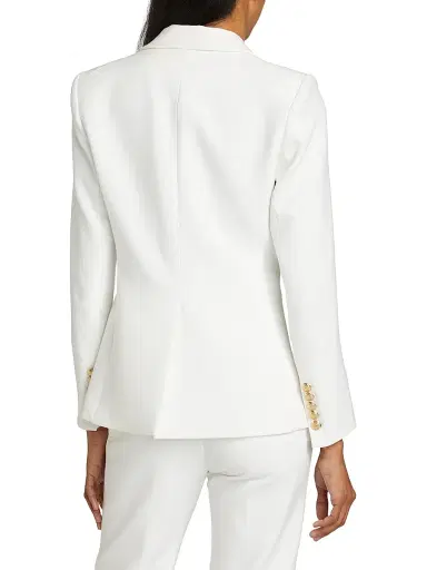 Veronica Beard Women's Miller Dickey Jacket - Off White Gold | Thumbnail 5 Veronica Beard Women's Miller Dickey Jacket - Off White Gold | Thumbnail 5