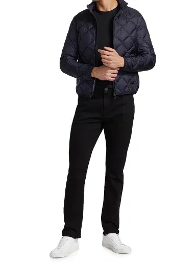 Frame L'Homme Cotton-Blend Slim-Fit Jeans - Noir - Size 40 | Thumbnail 2 Frame L'Homme Cotton-Blend Slim-Fit Jeans - Noir - Size 40 | Thumbnail 2