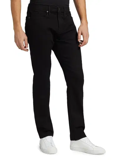 Frame L'Homme Cotton-Blend Slim-Fit Jeans - Noir - Size 40 | Thumbnail 4 Frame L'Homme Cotton-Blend Slim-Fit Jeans - Noir - Size 40 | Thumbnail 4
