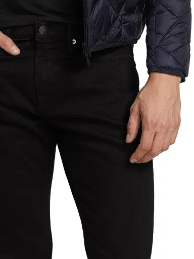 Frame L'Homme Cotton-Blend Slim-Fit Jeans - Noir - Size 40 | Thumbnail 6 Frame L'Homme Cotton-Blend Slim-Fit Jeans - Noir - Size 40 | Thumbnail 6