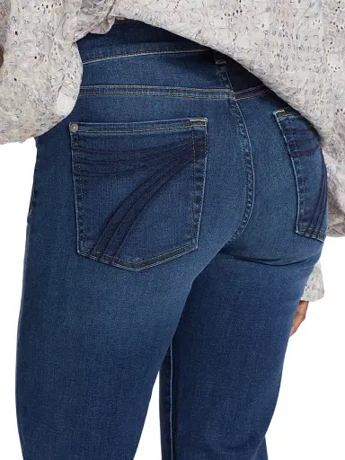7 For All Mankind Women's Dojo Signature Wide-Leg Jeans - Medium Melrose - Size 32 | Thumbnail 6 7 For All Mankind Women's Dojo Signature Wide-Leg Jeans - Medium Melrose - Size 32 | Thumbnail 6