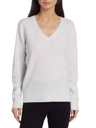 Vince Women's Weekend V-Neck Cashmere Sweater | Thumbnail 3 Vince Women's Weekend V-Neck Cashmere Sweater | Thumbnail 3