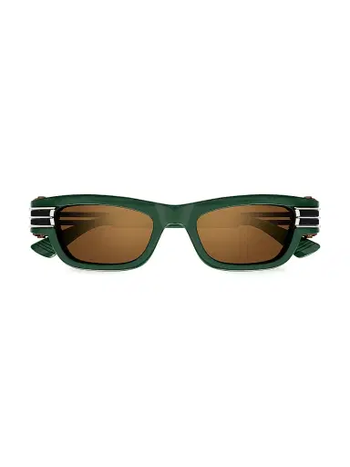 Bottega Veneta Men's Bolt 50MM Rectangular Sunglasses | Thumbnail 2 Bottega Veneta Men's Bolt 50MM Rectangular Sunglasses | Thumbnail 2