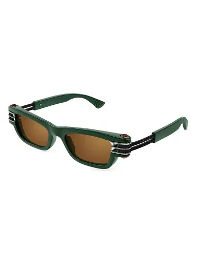 Bottega Veneta Men's Bolt 50MM Rectangular Sunglasses | Thumbnail 1 Bottega Veneta Men's Bolt 50MM Rectangular Sunglasses | Thumbnail 1
