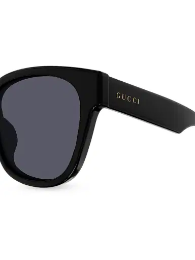 Gucci Men's Generation Squared Recycled Acetate Sunglasses - Black | Thumbnail 3 Gucci Men's Generation Squared Recycled Acetate Sunglasses - Black | Thumbnail 3
