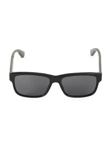 Gucci Men's 58MM Square Sunglasses - Black | Thumbnail 2 Gucci Men's 58MM Square Sunglasses - Black | Thumbnail 2