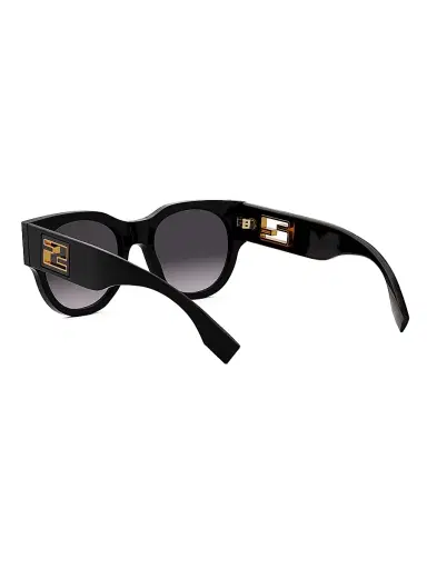 Fendi Women's Baguette 53MM Round Sunglasses - Brown Havana | Thumbnail 12 Fendi Women's Baguette 53MM Round Sunglasses - Brown Havana | Thumbnail 12
