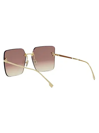 Fendi Women's First Crystal 59MM Oversized Sunglasses - Gold And Gradient Bordeaux | Thumbnail 12 Fendi Women's First Crystal 59MM Oversized Sunglasses - Gold And Gradient Bordeaux | Thumbnail 12