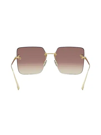 Fendi Women's First Crystal 59MM Oversized Sunglasses - Gold And Gradient Bordeaux | Thumbnail 13 Fendi Women's First Crystal 59MM Oversized Sunglasses - Gold And Gradient Bordeaux | Thumbnail 13