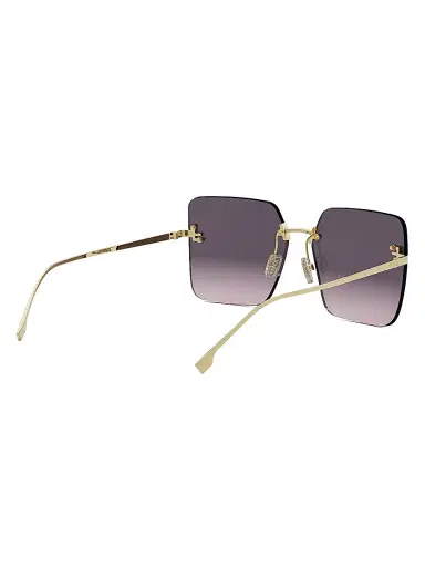 Fendi Women's First Crystal 59MM Oversized Sunglasses - Gold And Gradient Bordeaux | Thumbnail 22 Fendi Women's First Crystal 59MM Oversized Sunglasses - Gold And Gradient Bordeaux | Thumbnail 22