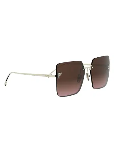 Fendi Women's First Crystal 59MM Oversized Sunglasses - Gold And Gradient Bordeaux | Thumbnail 8 Fendi Women's First Crystal 59MM Oversized Sunglasses - Gold And Gradient Bordeaux | Thumbnail 8