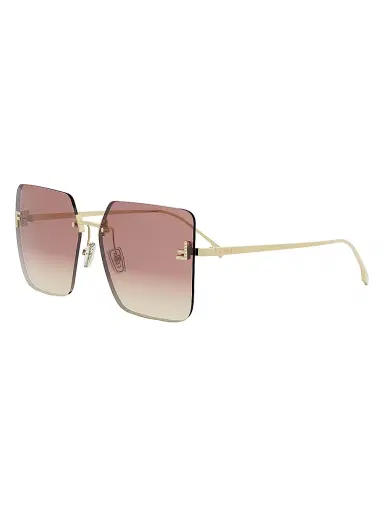 Fendi Women's First Crystal 59MM Oversized Sunglasses - Gold And Gradient Bordeaux | Thumbnail 9 Fendi Women's First Crystal 59MM Oversized Sunglasses - Gold And Gradient Bordeaux | Thumbnail 9
