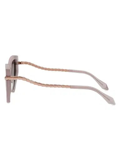 BVLGARI Women's Serpenti 56MM Cat-Eye Sunglasses - Mauve Rose Gold Gradient | Thumbnail 3 BVLGARI Women's Serpenti 56MM Cat-Eye Sunglasses - Mauve Rose Gold Gradient | Thumbnail 3
