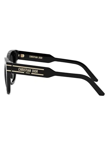 Dior Women's Signature B4I Butterfly Sunglasses - Black Dark Grey | Thumbnail 3 Dior Women's Signature B4I Butterfly Sunglasses - Black Dark Grey | Thumbnail 3