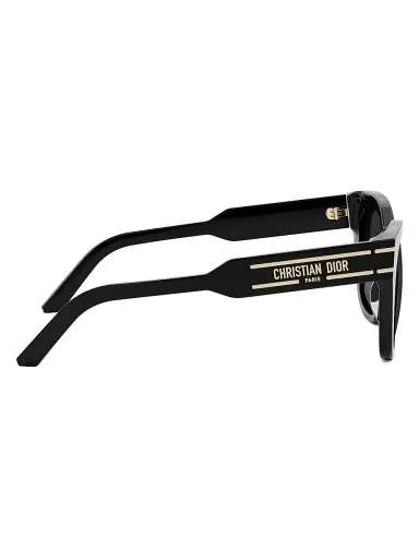 Dior Women's Signature B4I Butterfly Sunglasses - Black Dark Grey | Thumbnail 7 Dior Women's Signature B4I Butterfly Sunglasses - Black Dark Grey | Thumbnail 7