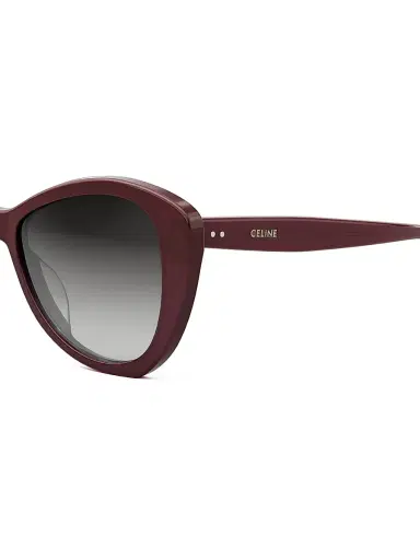 CELINE Women's Thin 55MM Butterfly Sunglasses - Bordeaux | Thumbnail 3 CELINE Women's Thin 55MM Butterfly Sunglasses - Bordeaux | Thumbnail 3