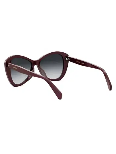 CELINE Women's Thin 55MM Butterfly Sunglasses - Bordeaux | Thumbnail 5 CELINE Women's Thin 55MM Butterfly Sunglasses - Bordeaux | Thumbnail 5