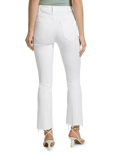 Mother Women's The Hustler Ankle Frayed Jeans - Fair - Size 32 | Thumbnail 5 Mother Women's The Hustler Ankle Frayed Jeans - Fair - Size 32 | Thumbnail 5