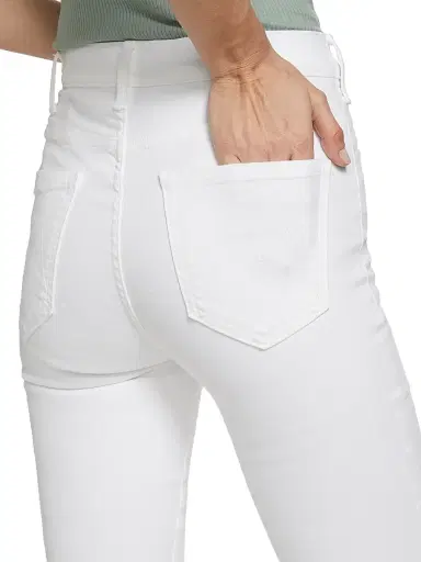 Mother Women's The Hustler Ankle Frayed Jeans - Fair - Size 32 | Thumbnail 6 Mother Women's The Hustler Ankle Frayed Jeans - Fair - Size 32 | Thumbnail 6