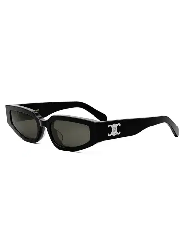 Celine Women's Triomphe 54MM Geometric Sunglasses - Black | Thumbnail 2 Celine Women's Triomphe 54MM Geometric Sunglasses - Black | Thumbnail 2