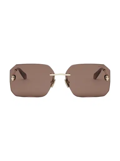 BVLGARI Women's Serpenti 62MM Rectangular Sunglasses - Gold Brown | Thumbnail 2 BVLGARI Women's Serpenti 62MM Rectangular Sunglasses - Gold Brown | Thumbnail 2