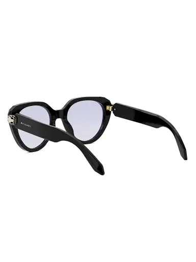 BVLGARI Women's Serpenti 51MM Cat-Eye Blue Block Glasses | Thumbnail 4 BVLGARI Women's Serpenti 51MM Cat-Eye Blue Block Glasses | Thumbnail 4