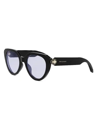 BVLGARI Women's Serpenti 51MM Cat-Eye Blue Block Glasses | Thumbnail 1 BVLGARI Women's Serpenti 51MM Cat-Eye Blue Block Glasses | Thumbnail 1