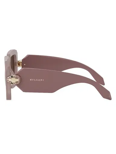 BVLGARI Women's Serpenti 52MM Square Sunglasses - Mauve Light Brown Gradient | Thumbnail 3 BVLGARI Women's Serpenti 52MM Square Sunglasses - Mauve Light Brown Gradient | Thumbnail 3