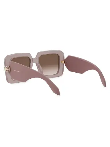 BVLGARI Women's Serpenti 52MM Square Sunglasses - Mauve Light Brown Gradient | Thumbnail 4 BVLGARI Women's Serpenti 52MM Square Sunglasses - Mauve Light Brown Gradient | Thumbnail 4