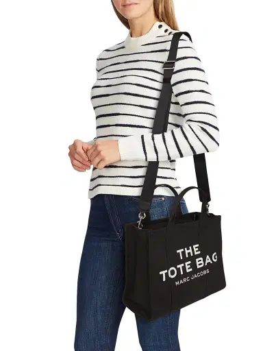 Marc Jacobs Women's The Tote - Black | Thumbnail 2 Marc Jacobs Women's The Tote - Black | Thumbnail 2