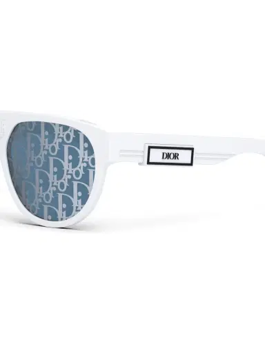 Dior Women's Oblique 54MM Pilot Sunglasses - Shiny White | Thumbnail 2 Dior Women's Oblique 54MM Pilot Sunglasses - Shiny White | Thumbnail 2