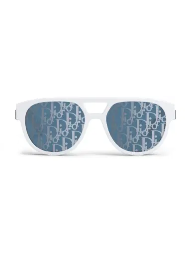 Dior Women's Oblique 54MM Pilot Sunglasses - Shiny White | Thumbnail 5 Dior Women's Oblique 54MM Pilot Sunglasses - Shiny White | Thumbnail 5